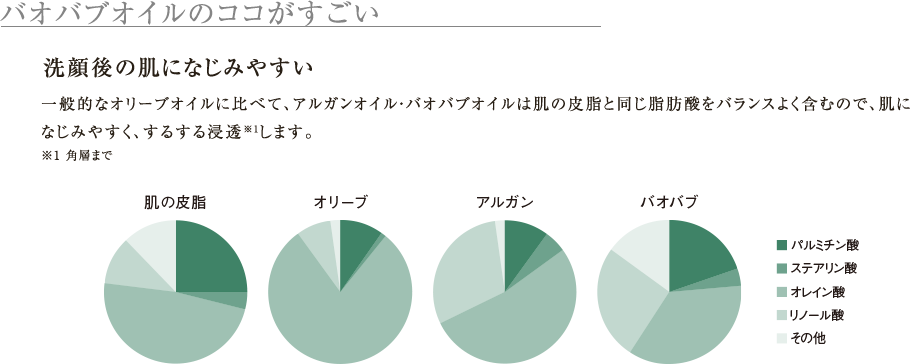 アルガンオイルのココがすごい